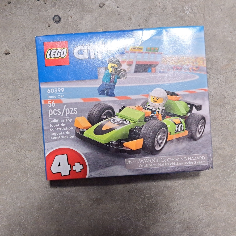 Brand New Lego 60399; Race Car